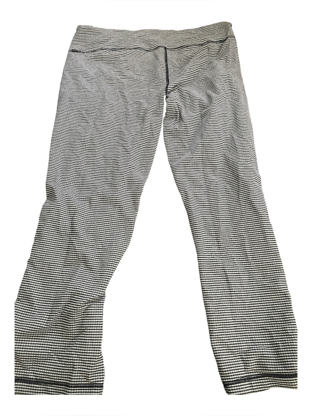 lululemon athletica Black and White checkered leggings
